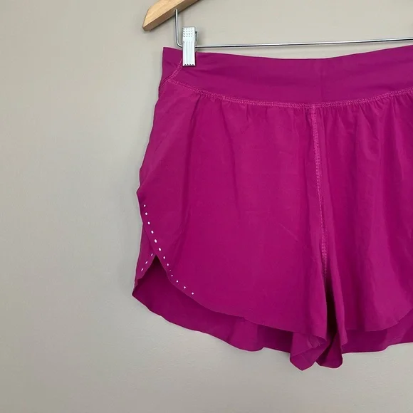 {Lululemon} Fast and Free Reflective High-Rise Classic-Fit Short 3" in Magenta - Picture 2 of 11